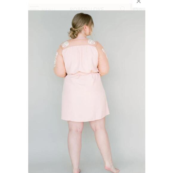 Robed With Love Women’s Pink Hildy Robe / Size- Small - Picture 14 of 16